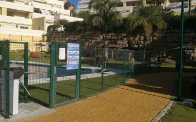 Control de acceso a Piscinas en Urbanización de Estepona